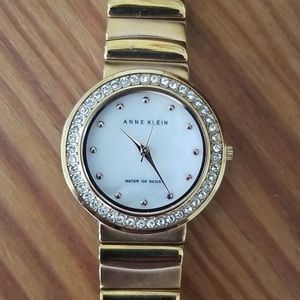Anne Klein rose gold watch